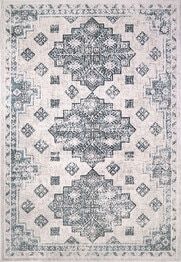 Dynamic Rugs ADLEY 3412-105 Ivory and Blue